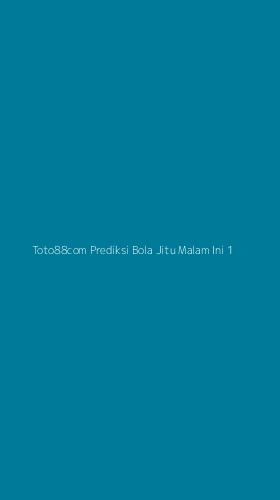 Tampilan Antarmuka Aplikasi Toto88com Prediksi Bola Jitu Malam Ini - 1