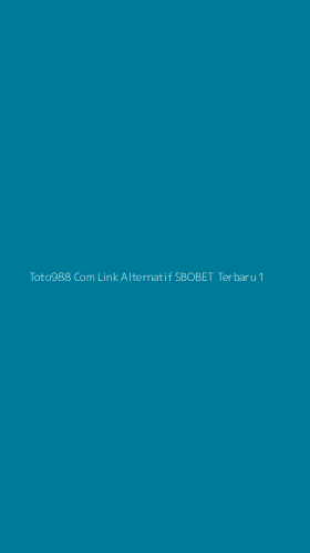 Tampilan Antarmuka Aplikasi Toto988 Com Link Alternatif Sbobet Terbaru - 1