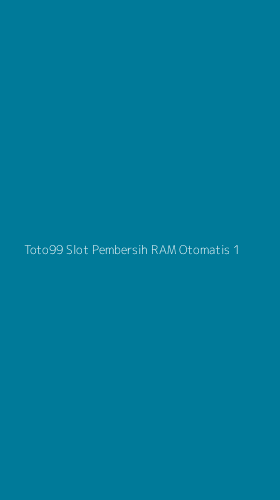 Tampilan Antarmuka Aplikasi Toto99 Slot Pembersih Ram Otomatis - 1