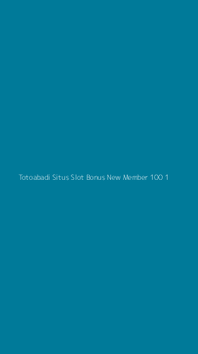 Tampilan Antarmuka Aplikasi Totoabadi Situs Slot Bonus New Member 100 - 1