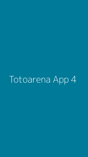 Tampilan Antarmuka Aplikasi Totoarena App - 4