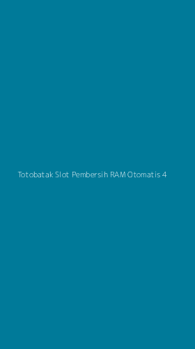 Tampilan Antarmuka Aplikasi Totobatak Slot Pembersih Ram Otomatis - 4