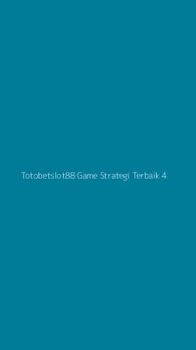 Tampilan Antarmuka Aplikasi Totobetslot88 Game Strategi Terbaik - 4