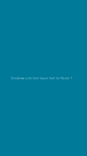 Tampilan Antarmuka Aplikasi Totodraw Link Slot Gacor Hari Ini Resmi - 1