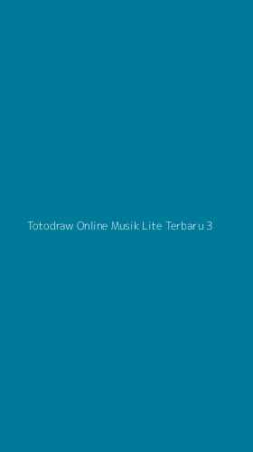 Tampilan Antarmuka Aplikasi Totodraw Online Musik Lite Terbaru - 3