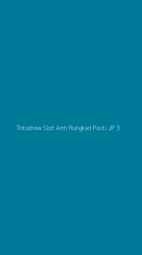Tampilan Antarmuka Aplikasi Totodraw Slot Anti Rungkad Pasti Jp - 3