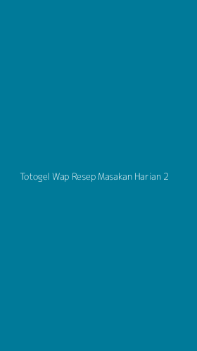 Tampilan Antarmuka Aplikasi Totogel Wap Resep Masakan Harian - 2