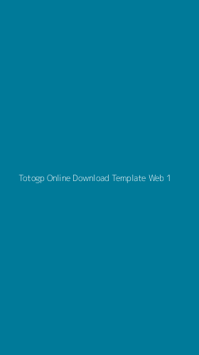 Tampilan Antarmuka Aplikasi Totogp Online Download Template Web - 1