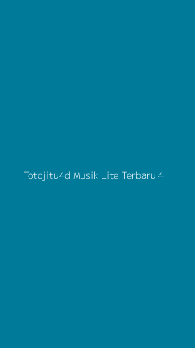 Tampilan Antarmuka Aplikasi Totojitu4d Musik Lite Terbaru - 4