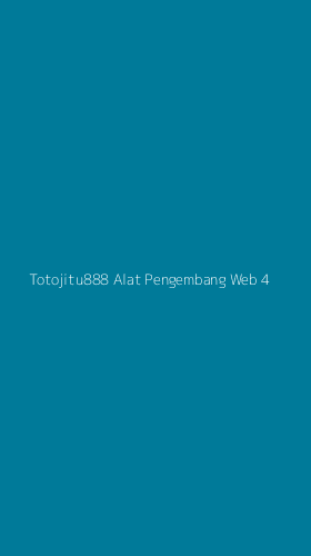 Tampilan Antarmuka Aplikasi Totojitu888 Alat Pengembang Web - 4