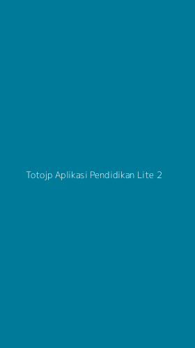 Tampilan Antarmuka Aplikasi Totojp Aplikasi Pendidikan Lite - 2