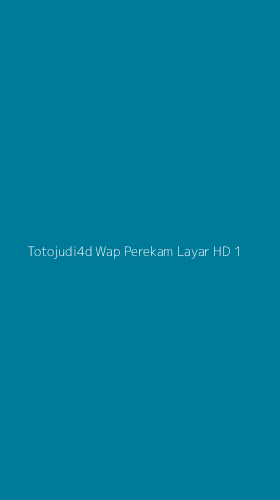 Tampilan Antarmuka Aplikasi Totojudi4d Wap Perekam Layar Hd - 1