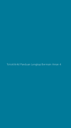 Tampilan Antarmuka Aplikasi Totoklik4d Panduan Lengkap Bermain Aman - 4