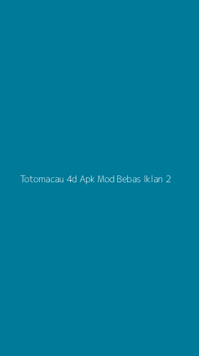 Tampilan Antarmuka Aplikasi Totomacau 4d Apk Mod Bebas Iklan - 2
