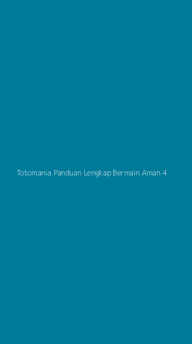 Tampilan Antarmuka Aplikasi Totomania Panduan Lengkap Bermain Aman - 4