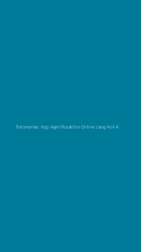 Tampilan Antarmuka Aplikasi Totomaniac App Agen Roulette Online Uang Asli - 4