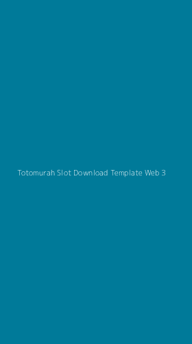 Tampilan Antarmuka Aplikasi Totomurah Slot Download Template Web - 3