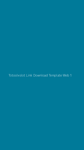 Tampilan Antarmuka Aplikasi Totoolxslot Link Download Template Web - 1