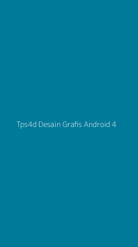 Tampilan Antarmuka Aplikasi Tps4d Desain Grafis Android - 4