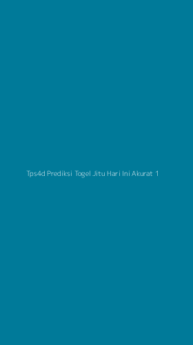 Tampilan Antarmuka Aplikasi Tps4d Prediksi Togel Jitu Hari Ini Akurat - 1