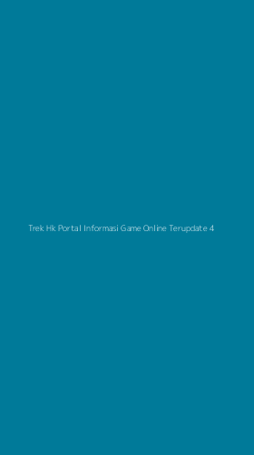 Tampilan Antarmuka Aplikasi Trek Hk Portal Informasi Game Online Terupdate - 4