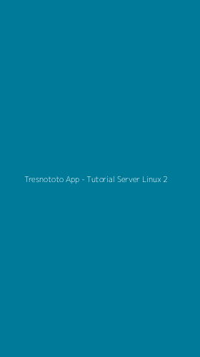Tampilan Antarmuka Aplikasi Tresnototo App - Tutorial Server Linux - 2