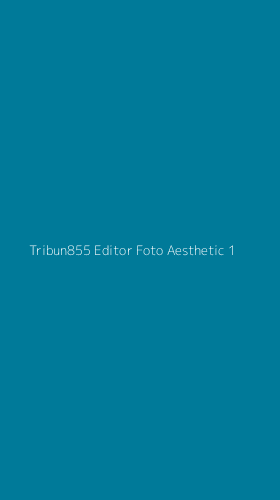Tampilan Antarmuka Aplikasi Tribun855 Editor Foto Aesthetic - 1