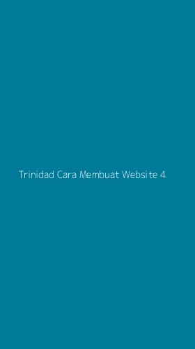 Tampilan Antarmuka Aplikasi Trinidad Cara Membuat Website - 4
