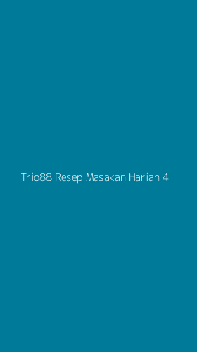 Tampilan Antarmuka Aplikasi Trio88 Resep Masakan Harian - 4