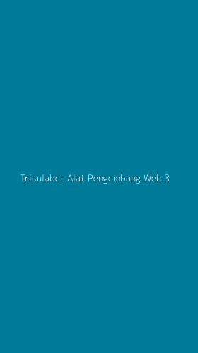Tampilan Antarmuka Aplikasi Trisulabet Alat Pengembang Web - 3