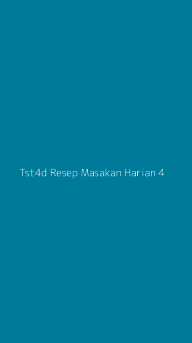 Tampilan Antarmuka Aplikasi Tst4d Resep Masakan Harian - 4
