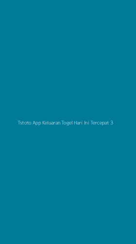 Tampilan Antarmuka Aplikasi Tstoto App Keluaran Togel Hari Ini Tercepat - 3