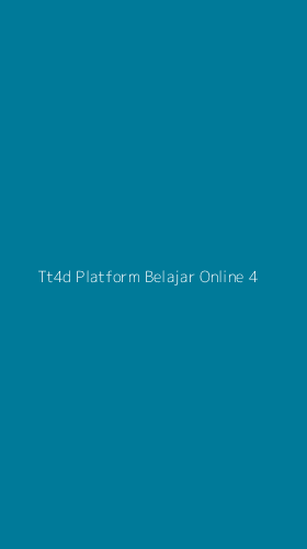 Tampilan Antarmuka Aplikasi Tt4d Platform Belajar Online - 4