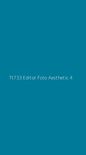 Tampilan Antarmuka Aplikasi Tt733 Editor Foto Aesthetic - 4