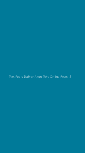 Tampilan Antarmuka Aplikasi Ttm Pools Daftar Akun Toto Online Resmi - 3
