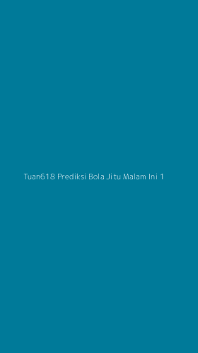 Tampilan Antarmuka Aplikasi Tuan618 Prediksi Bola Jitu Malam Ini - 1