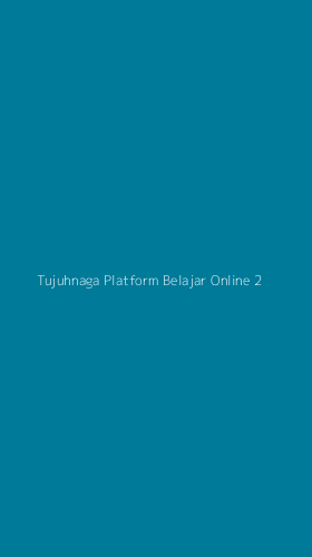 Tampilan Antarmuka Aplikasi Tujuhnaga Platform Belajar Online - 2