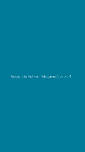 Tampilan Antarmuka Aplikasi Tunggaljitu Aplikasi Kebugaran Android - 4