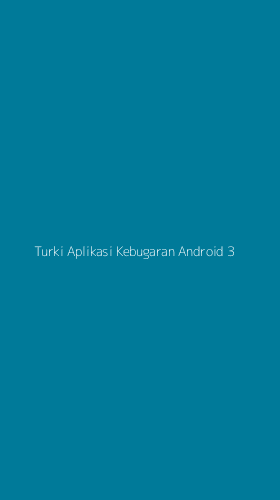 Tampilan Antarmuka Aplikasi Turki Aplikasi Kebugaran Android - 3
