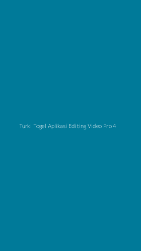 Tampilan Antarmuka Aplikasi Turki Togel Aplikasi Editing Video Pro - 4