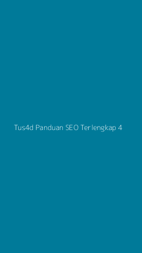 Tampilan Antarmuka Aplikasi Tus4d Panduan Seo Terlengkap - 4