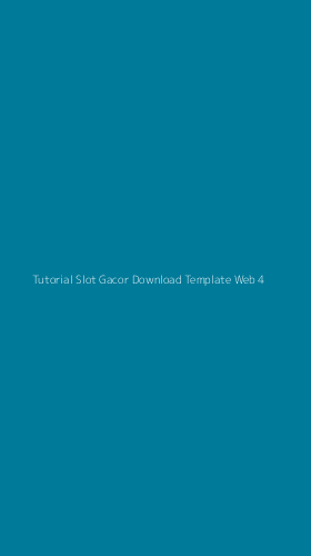 Tampilan Antarmuka Aplikasi Tutorial Slot Gacor Download Template Web - 4