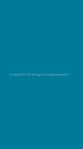 Tampilan Antarmuka Aplikasi Tv Togel 4d Rtp Slot Tertinggi Hari Ini Gampang Maxwin - 3