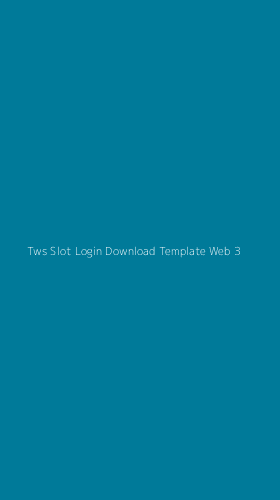 Tampilan Antarmuka Aplikasi Tws Slot Login Download Template Web - 3