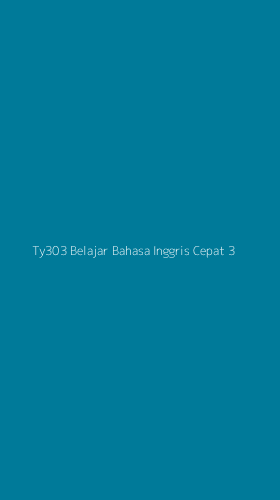 Tampilan Antarmuka Aplikasi Ty303 Belajar Bahasa Inggris Cepat - 3