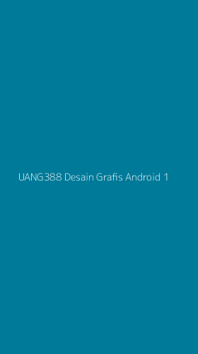 Tampilan Antarmuka Aplikasi Uang388 Desain Grafis Android - 1