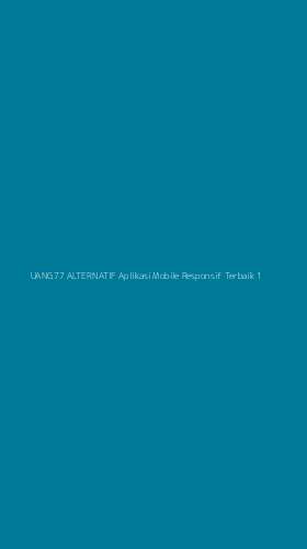 Tampilan Antarmuka Aplikasi Uang77 Alternatif Aplikasi Mobile Responsif Terbaik - 1