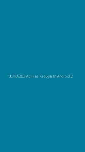 Tampilan Antarmuka Aplikasi Ultra303 Aplikasi Kebugaran Android - 2