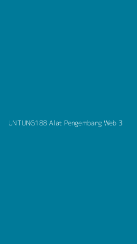 Tampilan Antarmuka Aplikasi Untung188 Alat Pengembang Web - 3