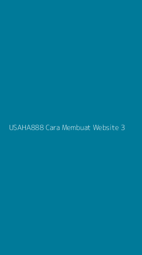 Tampilan Antarmuka Aplikasi Usaha888 Cara Membuat Website - 3